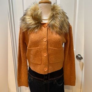Boutique Favorite Faux Fix Collar Sweater